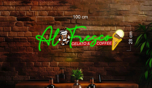 Enseigne au néon LED personnalisée pour entreprise