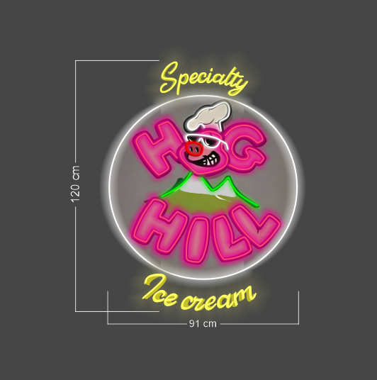 Enseigne au néon LED personnalisée pour entreprise