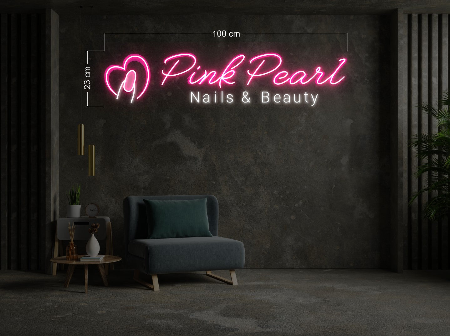 Enseigne au néon LED personnalisée pour entreprise