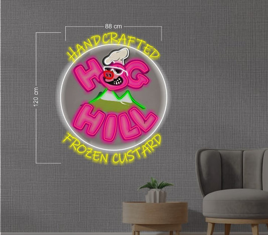 Handcrafted ice cream| LED Neon Sign