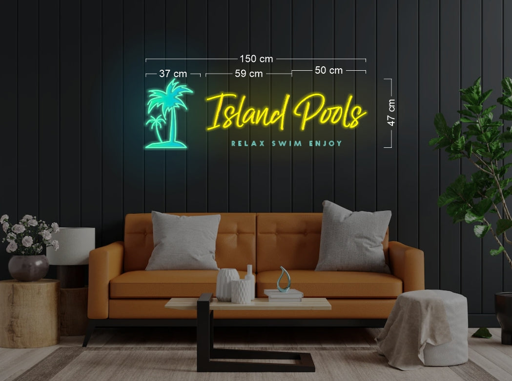 Enseigne au néon LED personnalisée pour entreprise