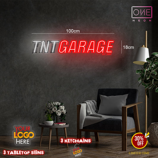 TNT GARAGE | LED Neon Sign