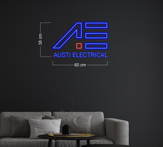 Enseigne au néon LED personnalisée pour entreprise