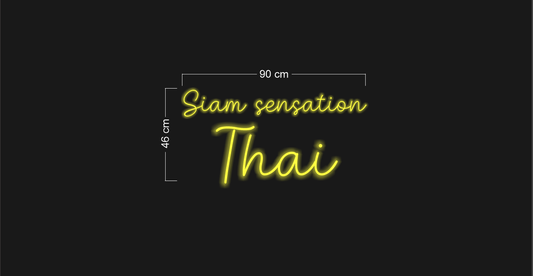 Enseigne au néon LED personnalisée pour entreprise