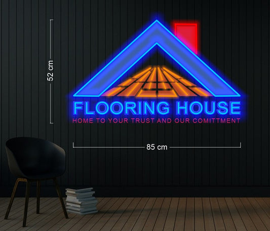 Enseigne au néon LED personnalisée pour entreprise