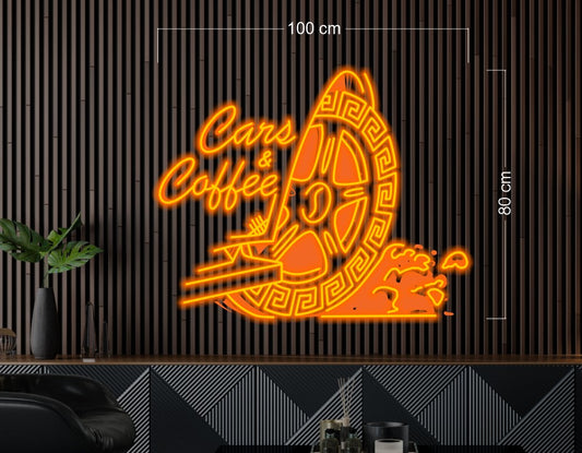 Cars & Coffee | LED Neon Sign
