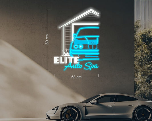 Elite Auto Spa | LED Neon Sign