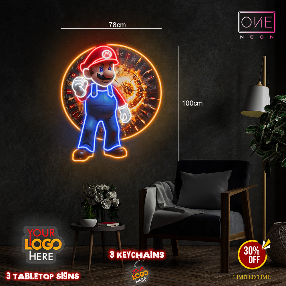 MARIO | LED Neon Sign