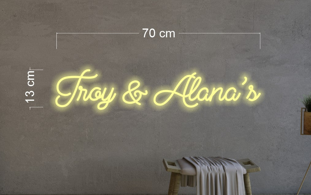 Enseigne au néon LED personnalisée pour entreprise