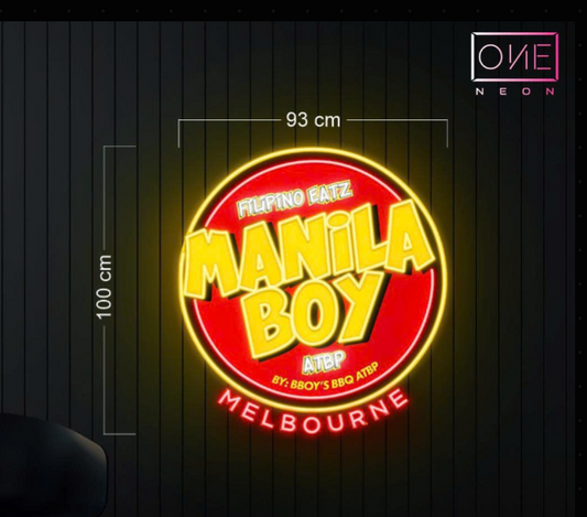 MANILA BOY | LED Neon Sign