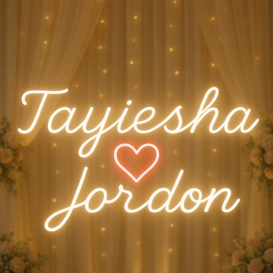 Enseigne au néon LED personnalisée pour entreprise