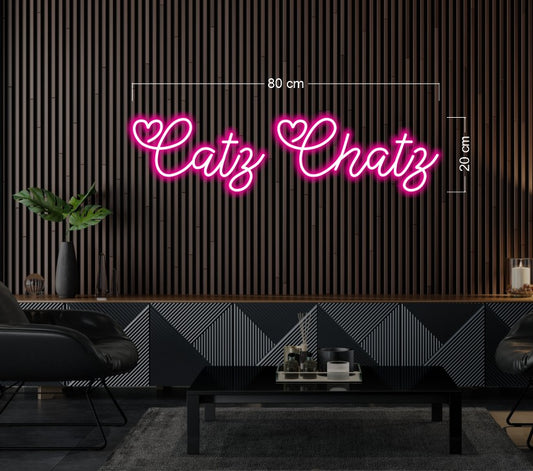 Cats Chats | LED Neon Sign