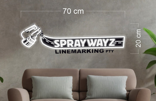 Enseigne au néon LED personnalisée pour entreprise