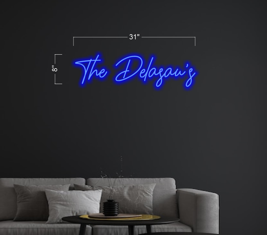 Enseigne au néon LED personnalisée pour entreprise