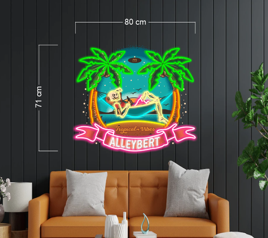 Enseigne au néon LED personnalisée pour entreprise