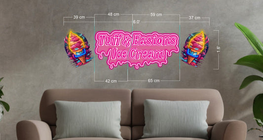 Enseigne au néon LED personnalisée pour entreprise