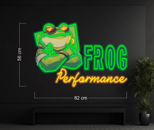 Frog Performance | LED Neon Sign