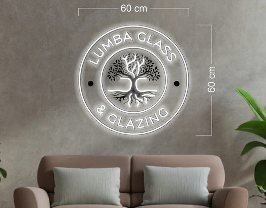 Enseigne au néon LED personnalisée pour entreprise