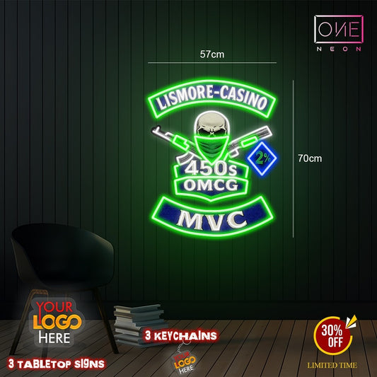 Lismore-Casino MVC ( 2 signs) | LED Neon Sign