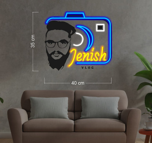 Enseigne au néon LED personnalisée pour entreprise