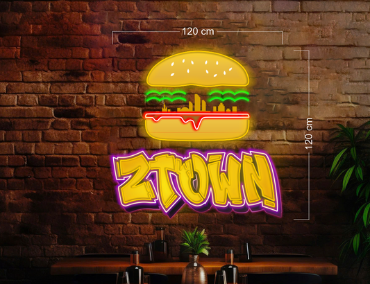 Enseigne au néon LED personnalisée pour entreprise