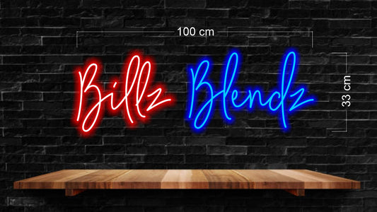 Billz Blendz | LED Neon Sign
