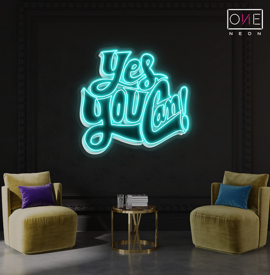 Oui, vous pouvez ! Enseigne au néon à LED