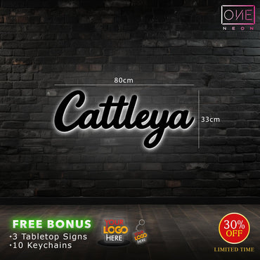 Cattleya ( 2 signs) | Backlit Sign