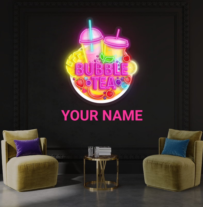 Enseigne au néon à LED Sweet Bubble Tea