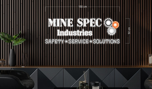 Enseigne au néon LED personnalisée pour entreprise