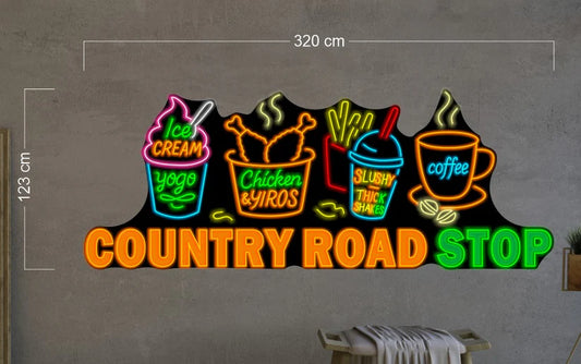 Country road stop (cost for express shipping)