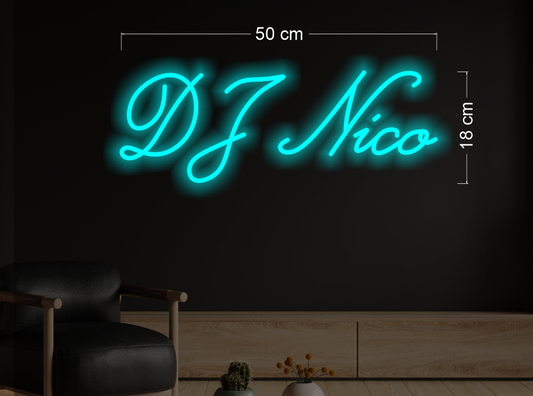 Enseigne au néon LED personnalisée pour entreprise