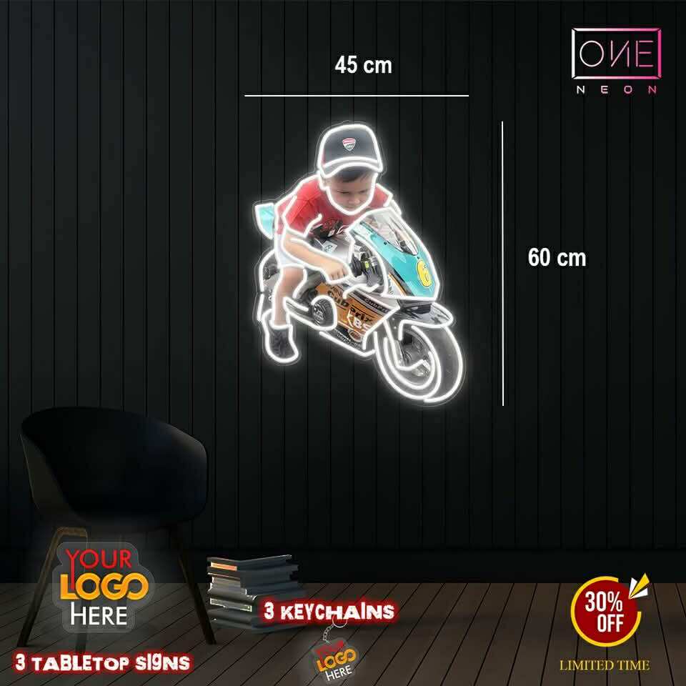 Custom image (bike) | LED Neon Sign