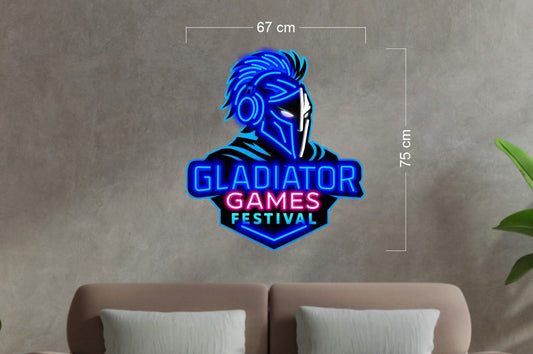 GLADIATOR GAMES | LED Neon Sign