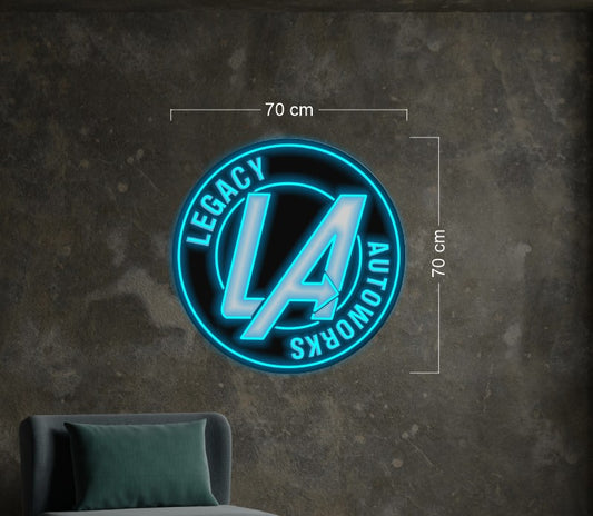 Enseigne au néon LED personnalisée pour entreprise