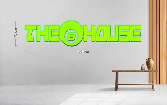 THE8HOUSE (RGB COLOUR) | Acrylic letter Sign