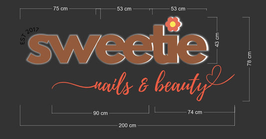 Enseigne au néon LED personnalisée pour entreprise