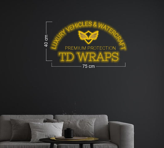 Luxury Vehicles & Watercraft TD Wraps | LED Neon Sign