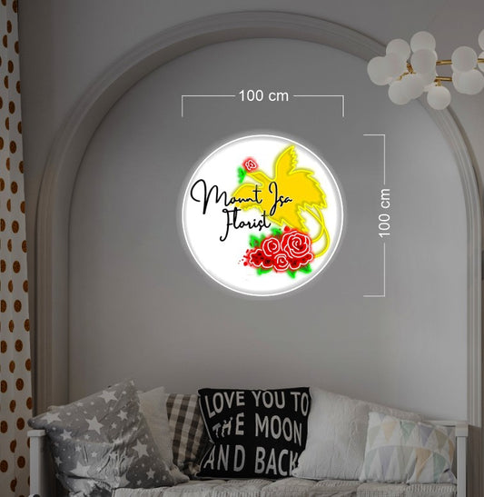 Enseigne au néon LED personnalisée pour entreprise