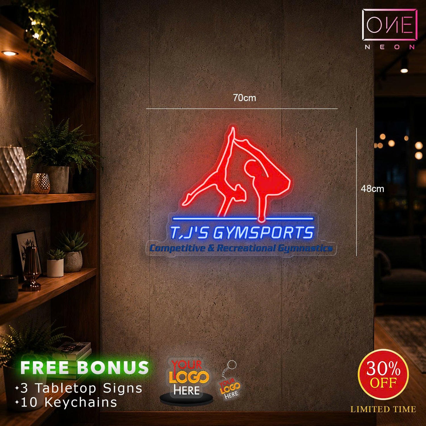 Custom logo clubs | LED Neon Sign (15 signs)