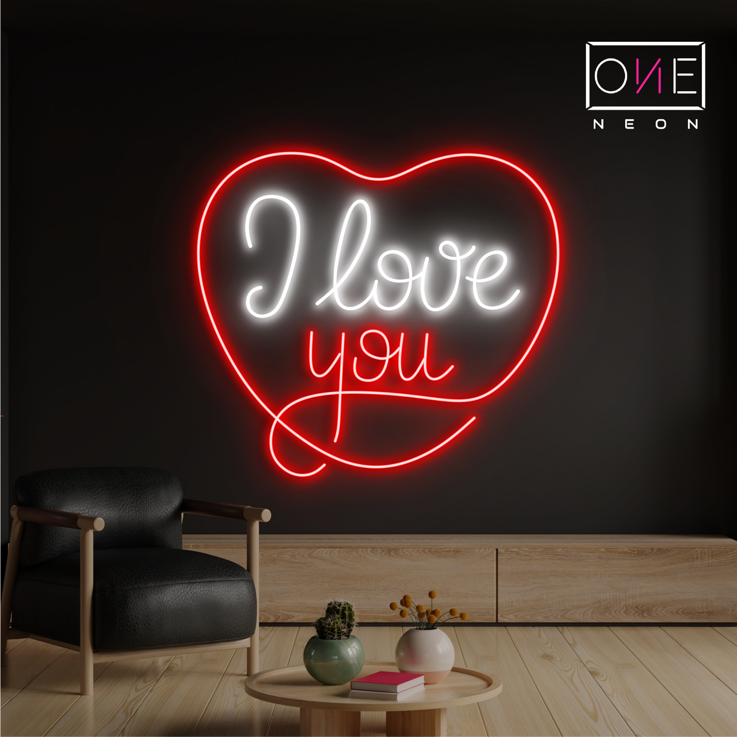 I Love You Led Neon Sign