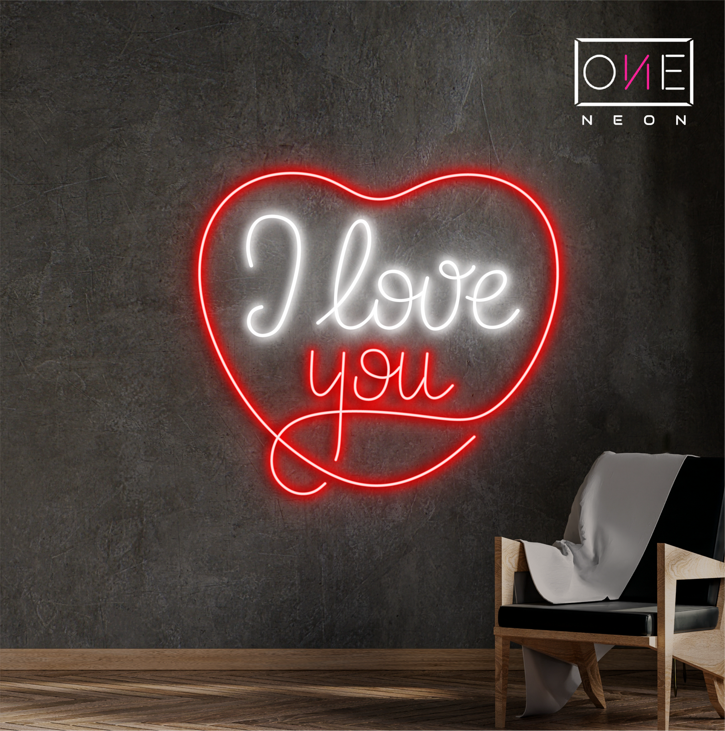 I Love You Led Neon Sign