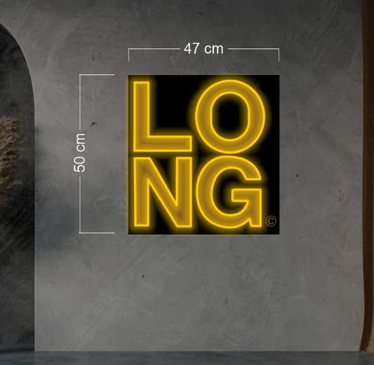 LONG logo | LED Neon Sign
