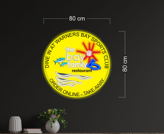 Enseigne au néon LED personnalisée pour entreprise