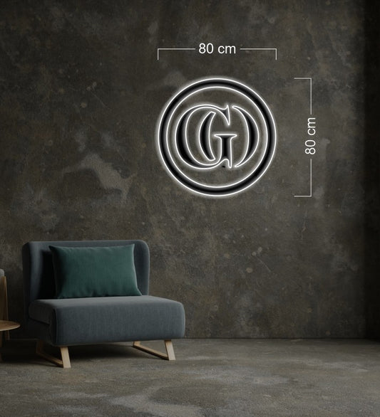 GO logo | LED Neon Sign