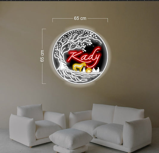 Enseigne au néon LED personnalisée pour entreprise