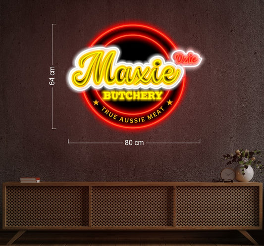 Maxie Ozie Butchery | LED Neon Sign