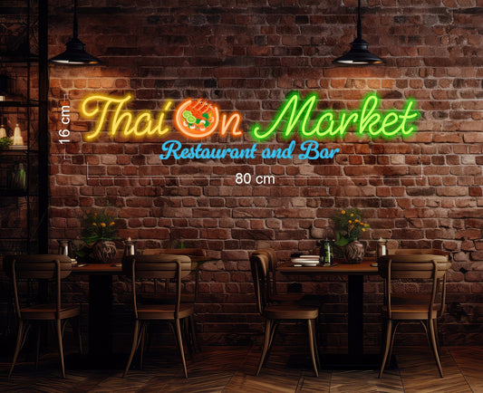 Enseigne au néon LED personnalisée pour entreprise