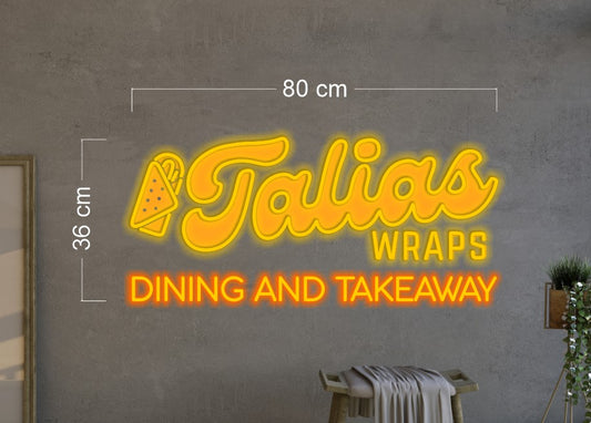 Enseigne au néon LED personnalisée pour entreprise