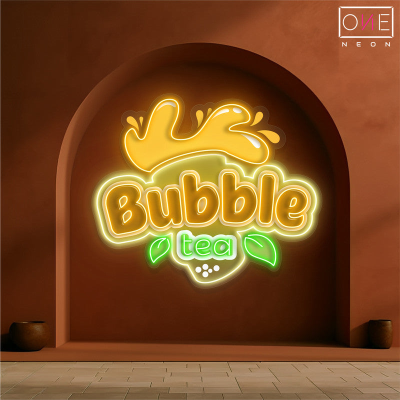 Enseigne au néon à LED Bubble Tea Bliss